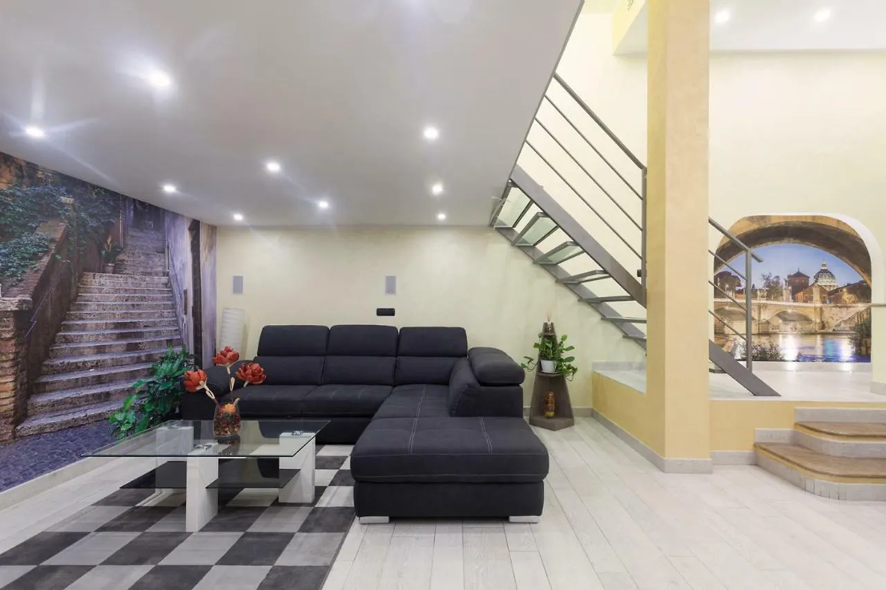 Apartmán Trastevere Charming Loft Řím